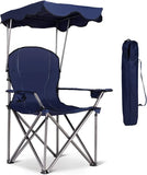Camping Chair with Canopy Shade