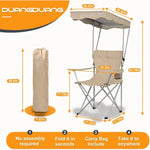 Camping Chair 2 Pack Portable Camping Chair with Canopy