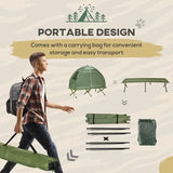 Outsunny Camping Tent Cot, Single Person