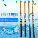 Carbon Telescopic Fishing Rod