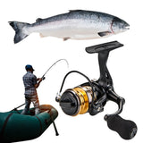 Spinning Wheel Metal Spool Reel