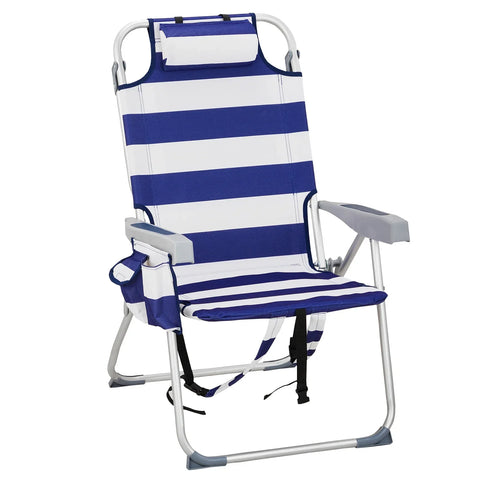 63*70*99cm Heightened Oxford Cloth Silver White Chair