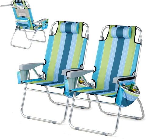 Tall Beach Chair 2 Pack. Camping