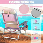 Beach Chairs, 2-Pack Backpack Camping Chair
