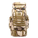 80L Tactical Backpack Outdoor Camping Hiking