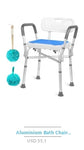 High Back Hard Arm Camping Chair