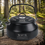 0.8L Outdoor Camping Kettle with Handle