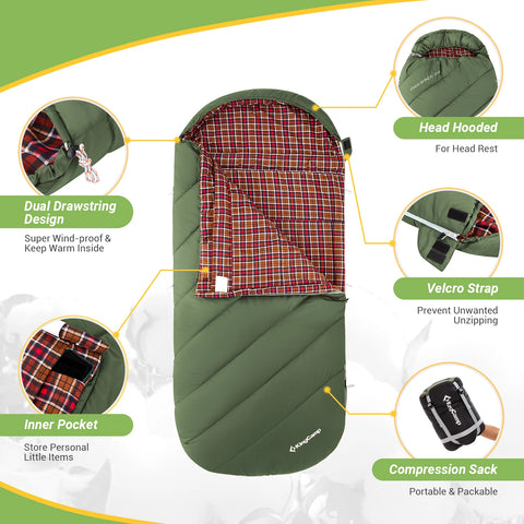KingCamp Sleeping Bag for Adults