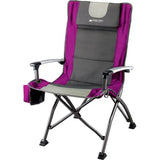 Ozark Trail High Back Camping Chair, Black, Adult