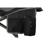 Ozark Trail High Back Camping Chair, Black, Adult