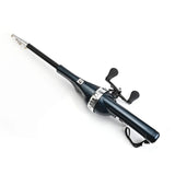 1Set Portable Folding Fishing Rod Telescopic Stainless and Reel