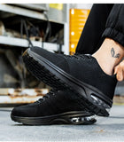 Mens Mesh Steel Toe Work Shoes