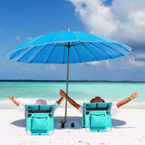 1PC Foldable Beach Lounger, Mat