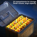 24 Grids Plastic Fishing Box