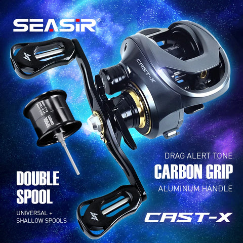 SEASIR Cast-X Baitcasting Reel 7.3:1