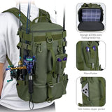 Multifunctional Fishing Backpack for Men Large
