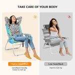 Tall Beach Chair 2 Pack,with 5-Position