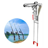 35*17cm Stainless Steel Fishing Rod Stand