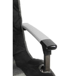 Ozark Trail High Back Camping Chair, Black, Adult