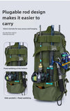 Multifunctional Fishing Backpack for Men Large