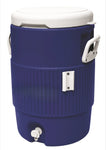5 Gallon Heavy Duty Beverage Cooler, Blue,