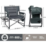 TIMBER RIDGE XXL Upgraded Oversized Directors Chairs
