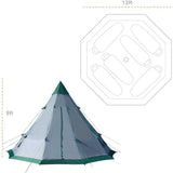 Winterial 6-7 Person Outdoor Teepee Camping