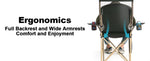 Portable Camping Chair with Canopy - Folding Chair