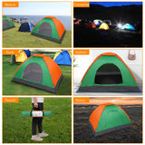 2-Person Waterproof Camping Dome Tent