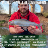 Travel Fishing rod & Reel & Case collection