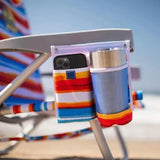 Backpack Beach Chair 2 Pack Aluminum (Tropical Sunset)