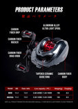 Seasir Mansory Baitcasting Fishing Reel 146g