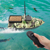 Dual Motor Fishing Bait Boat w/2 Batteries