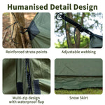 Hammock Hot Tent with Stove Jack