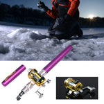 Pocket Fishing Rods Pen shape Telescopic Portable