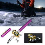 Mini Fishing Rods Pocket Telescopic Aluminium