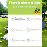 2-Person (blue)/4-Person (white), Extra-Large Tent