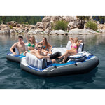 Intex Blue Tropic Inflatable 5 Person Raft