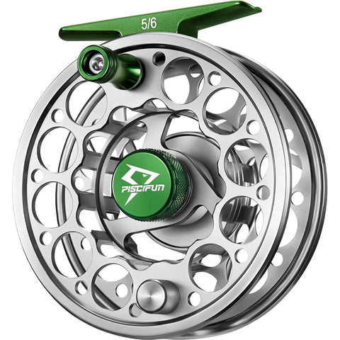 Fishing Reel, CNC-Machined Aluminum Alloy