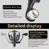 1 Piece Two-Hand Rotating Fishing Reel