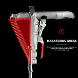 35*17cm Stainless Steel Fishing Rod Stand