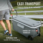 Coleman Classic Series Insulated Portable Wheeled Cooler
