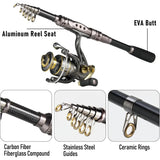 Fishing Rod and Reel Combos 125Pieces