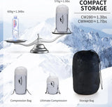 Ultralight adult backpack down sleeping bag