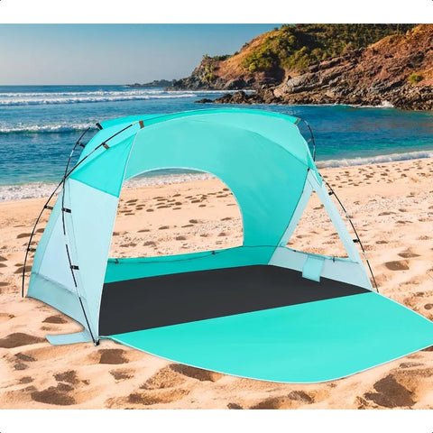 Beach Tent Portable Sun Shelter for 2 3 4