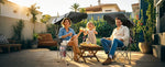 Portable Camping Chair with Canopy - Folding Chair