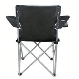 Quad Folding Camp Chair With Cup Holder