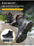 Safety Shoes Steel Toe Boots for Men
