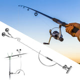 1/2/3Pcs Fishing Bite Alarm Stainless Steel