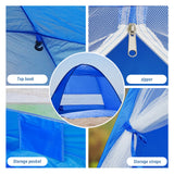 Pop-up beach tent, Camping